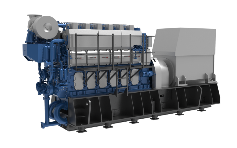 مجموعة مولدات قياسية للاستخدام البري بقدرة 1500kVA-2000kVA